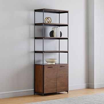 Foundry Bookcase (34") - Dark Walnut | West Elm (US)