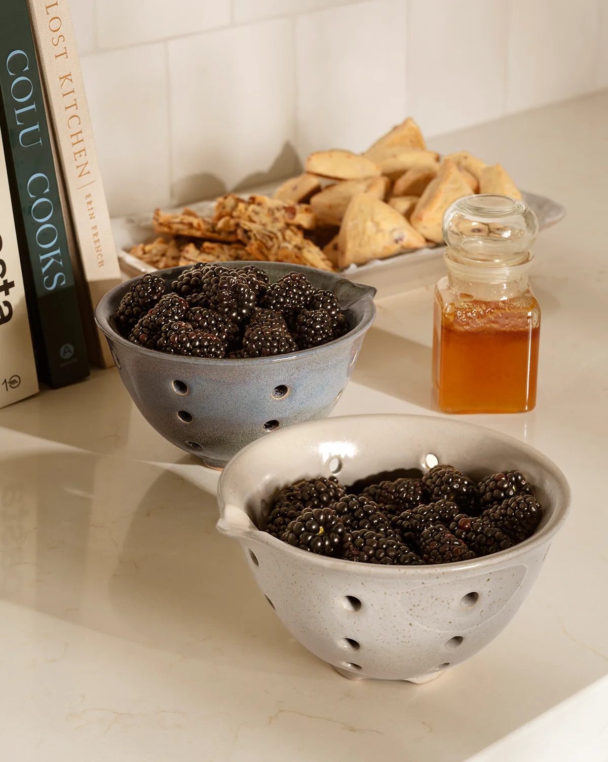 Glazed Stoneware Berry Bowls (Set of 2) | McGee & Co. (US)