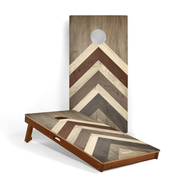 Terra Chevron Cornhole Boards | Williams-Sonoma