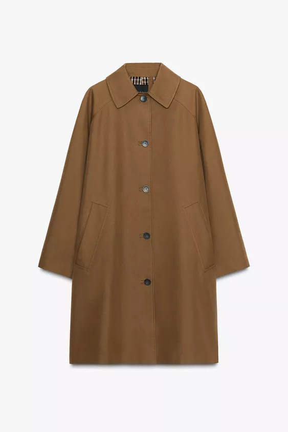 MIDI TRENCH ZW COLLECTION | Zara US