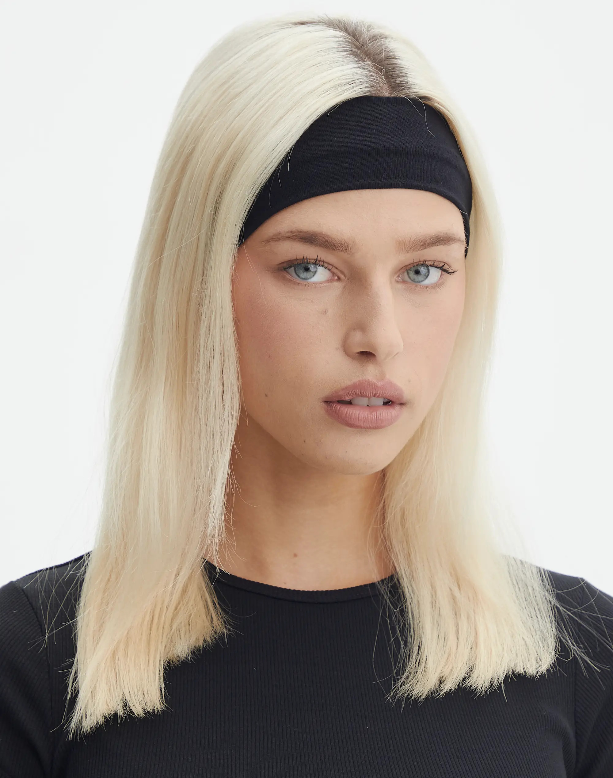 Headband Twin Pack in Black/white | Glassons | Glassons (Australia)