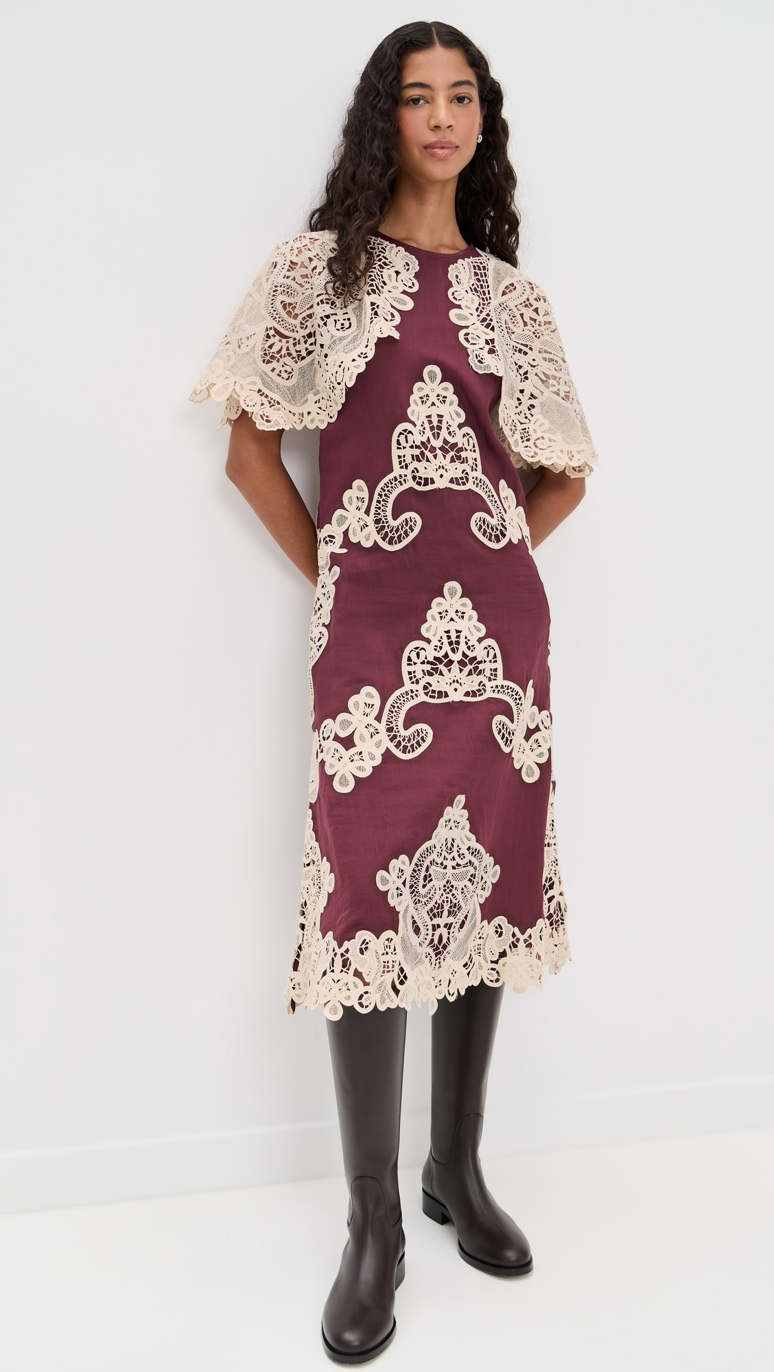Medina Lace Midi Dress | Shopbop