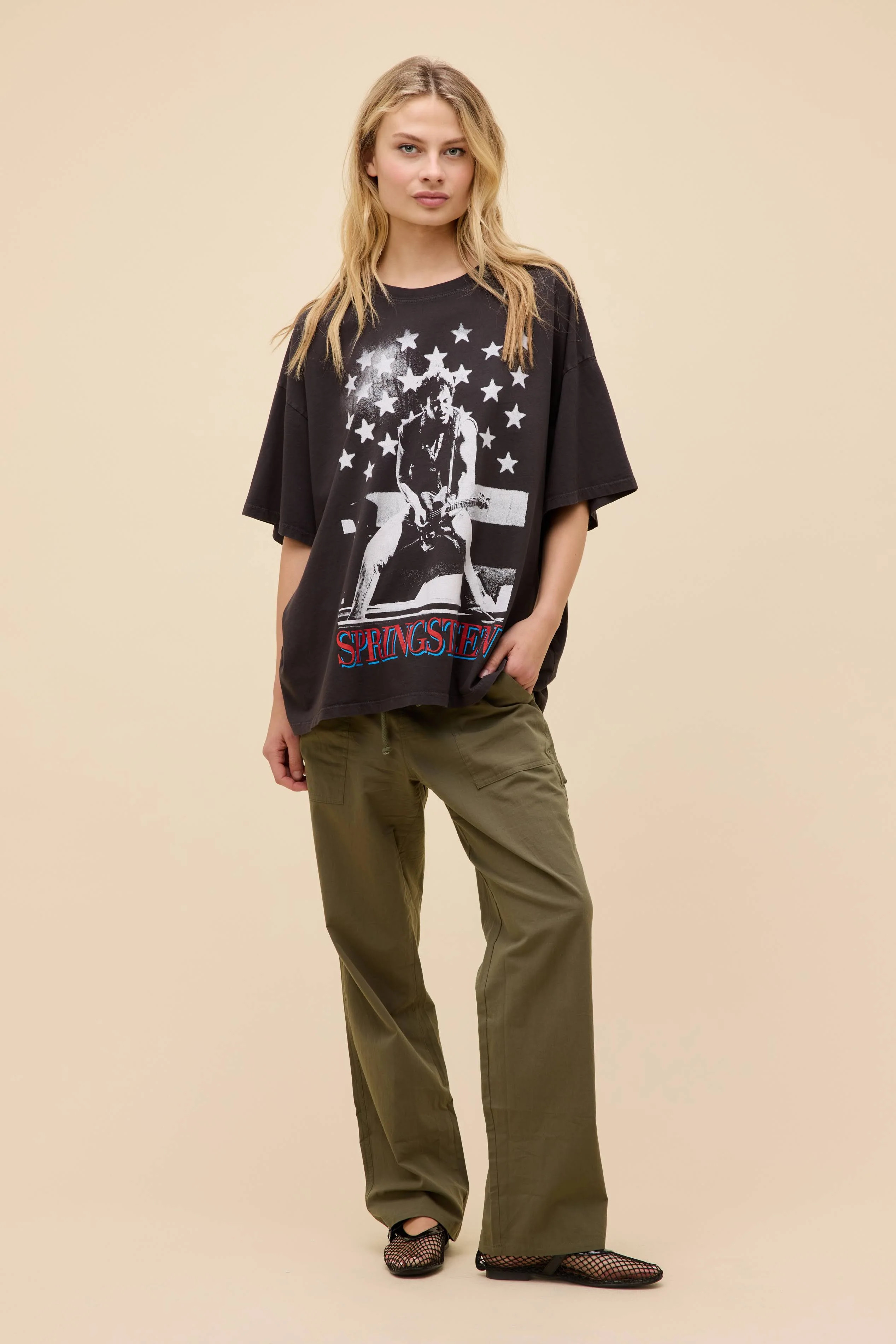 Bruce Springsteen Photo OS Tee | Daydreamer