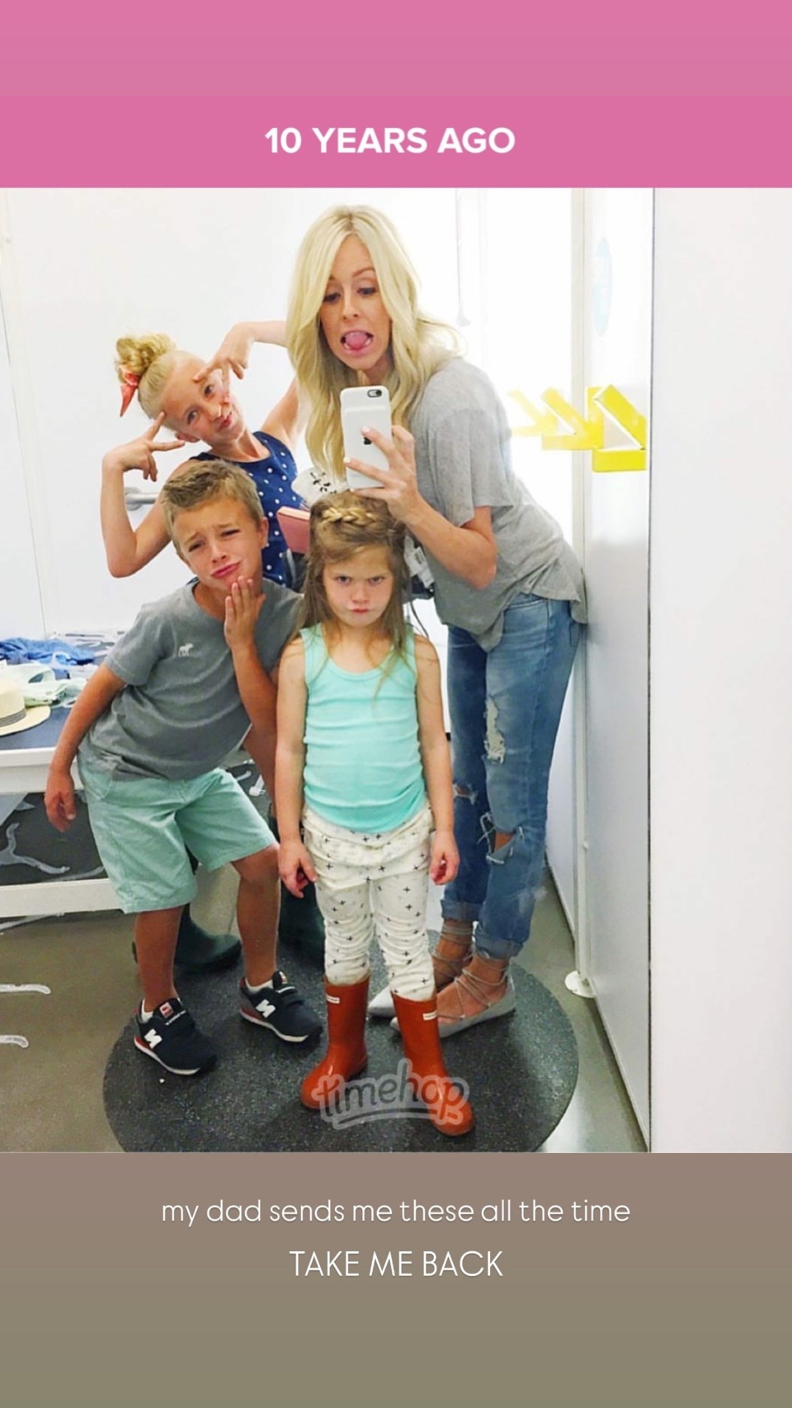 my dad sends me these all the time  TAKE ME BACK

#LTKKids #LTKmomlife #LTKootd