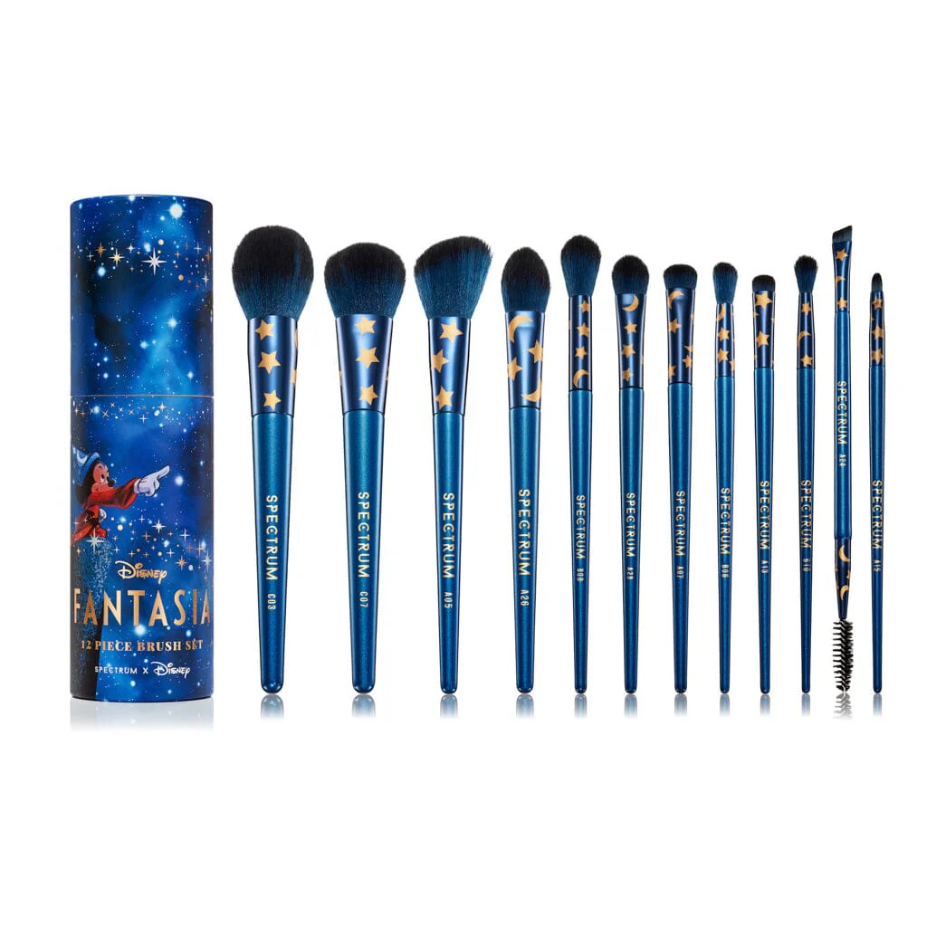 Fantasia 12 Piece Makeup Brush Set | Spectrum Collections