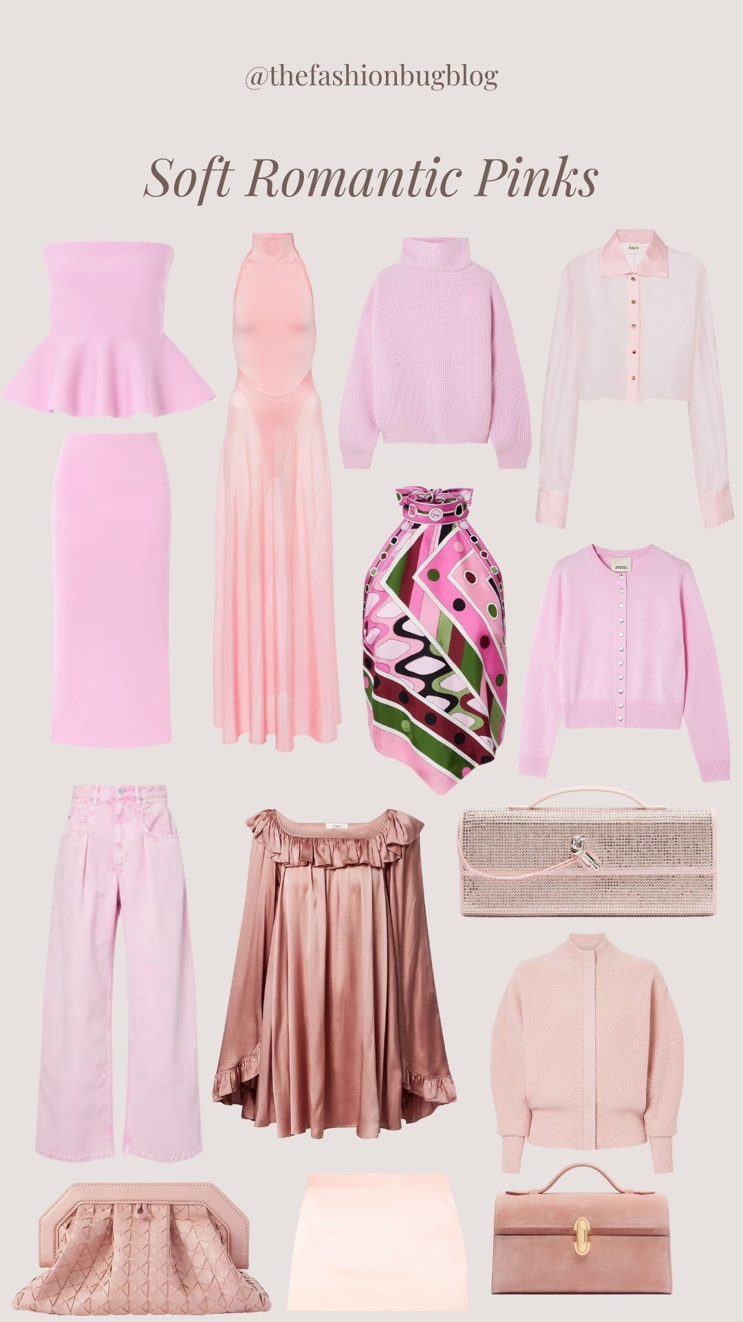 Spring pink romantic 