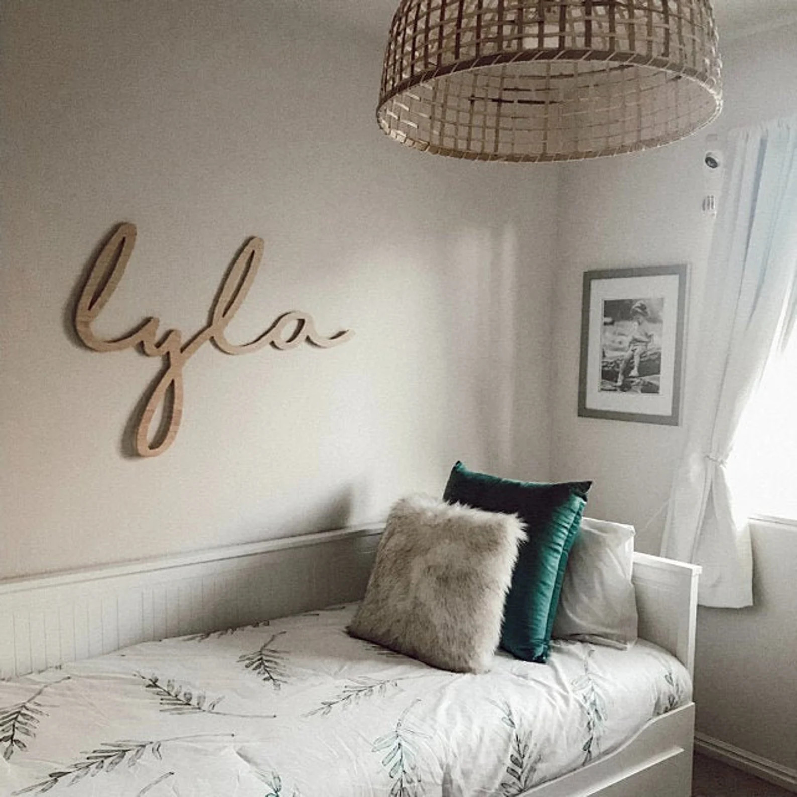 Custom Wood Name Sign for Nursery Girl Boy Over Crib Sign | Etsy | Etsy (US)