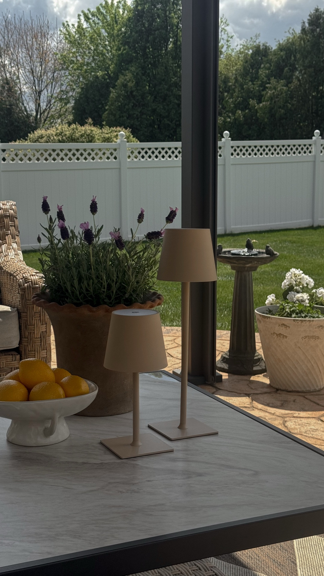 Patio season, outdoor coffee table, patio decor, patio refresh, portable table lamp, rechargeable table lamp, outdoor decor, spring decor ￼

#LTKActive #LTKSeasonal