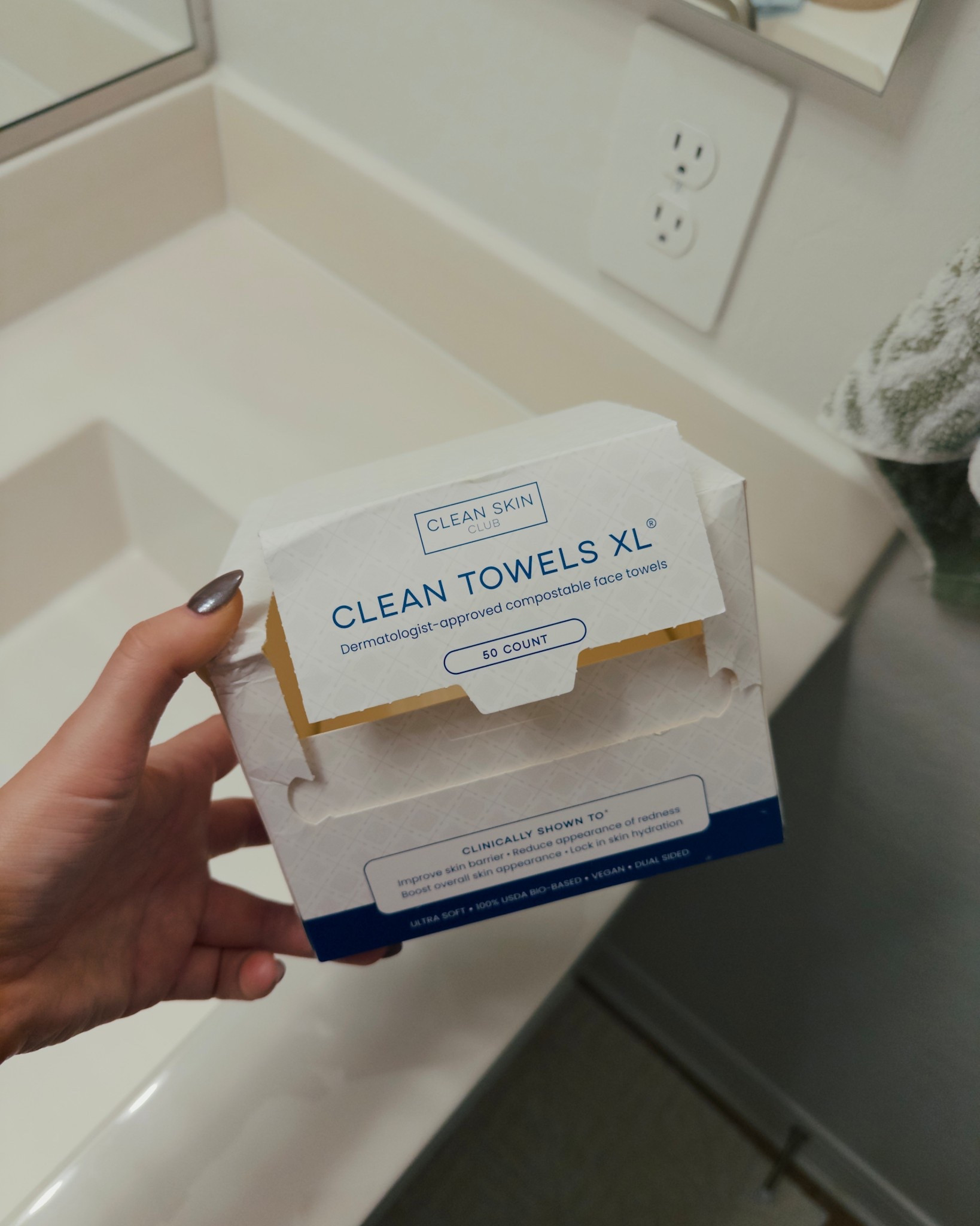 Cleansing towels I use are on sale for prime day!!!