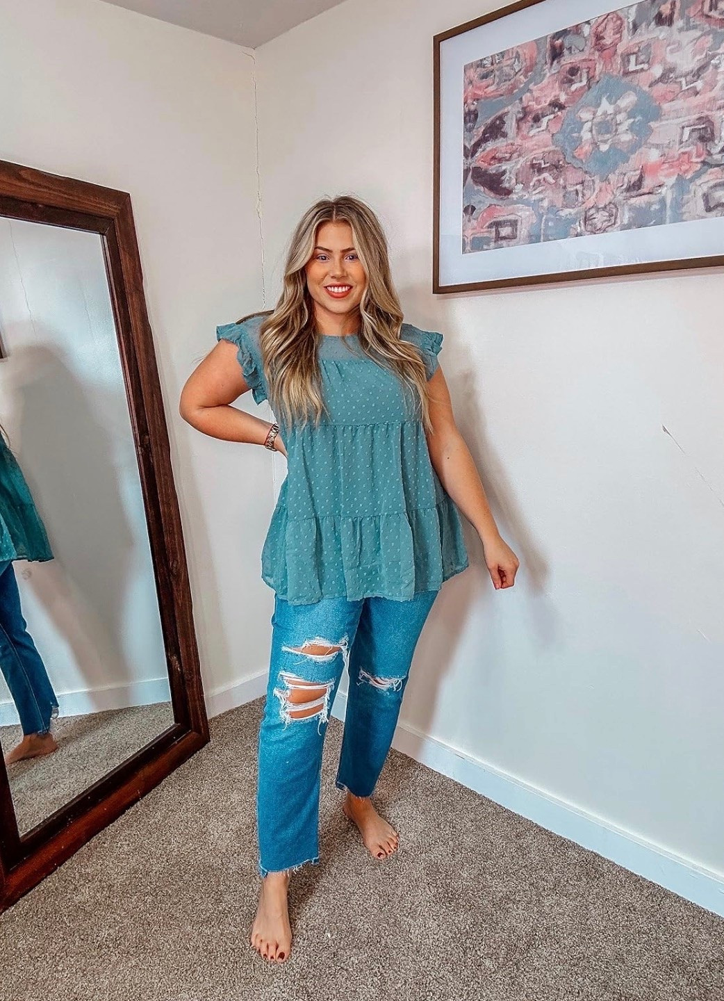 When the top does it all for you…😍

#LTKootd #LTKgrwm #LTKdayinmylife