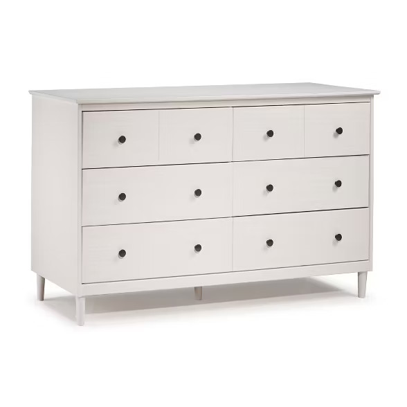 Classic Mid Century Modern 6 Drawer Dresser - Saracina Home | Target