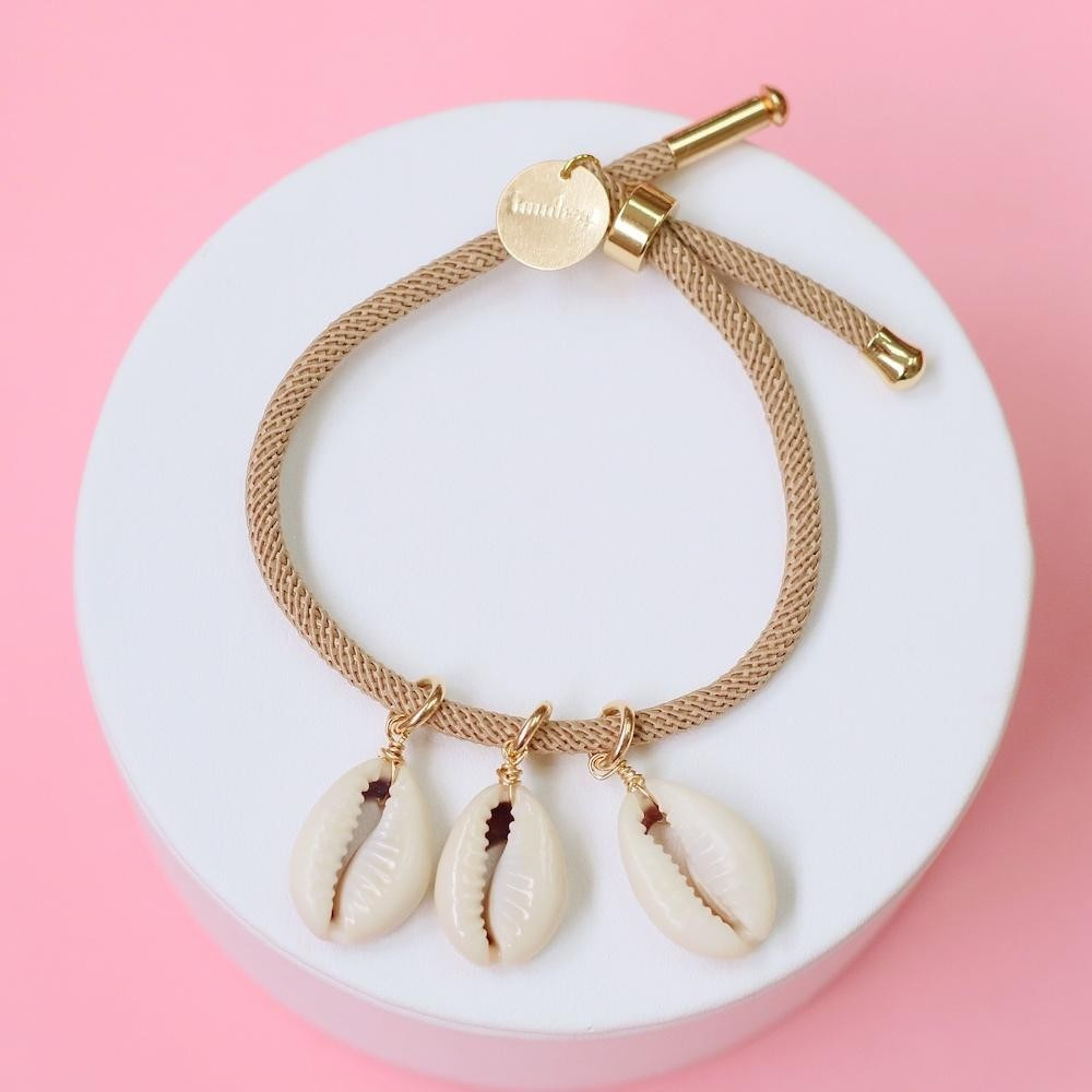 Get Charmed Bracelet Sandbar Tan (Create Your Own) | Taudrey