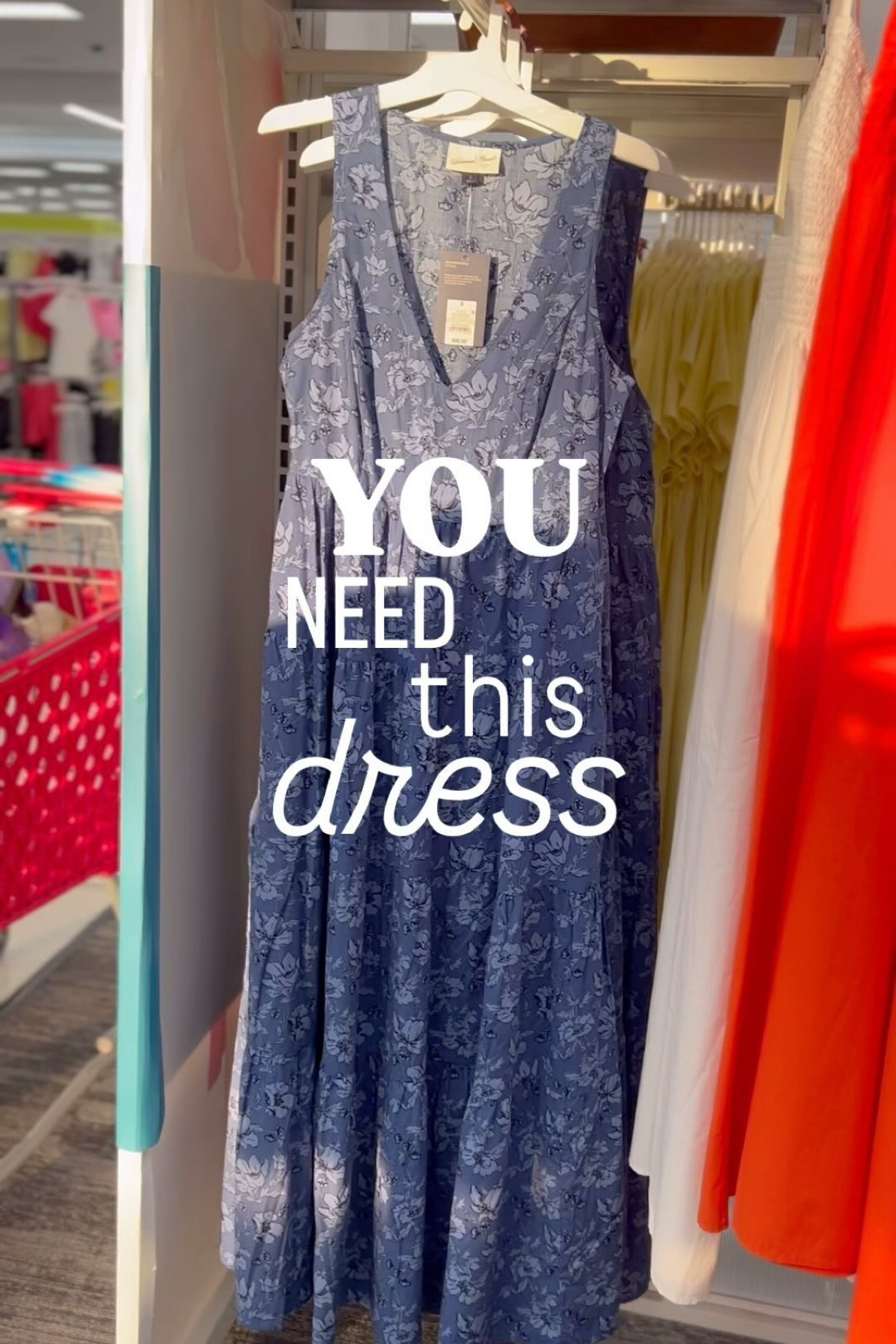 NEW Universal Thread Dress! (& it’s on sale!)
Comment “BLUE” for the link to be sent directly to your inbox! 🛒💙