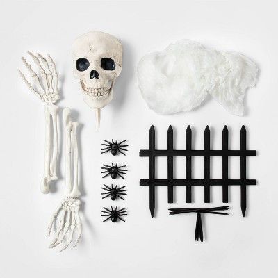 18pk Cemetery Scene Setter Kit Halloween Decorative Prop - Hyde &#38; EEK! Boutique&#8482; | Target