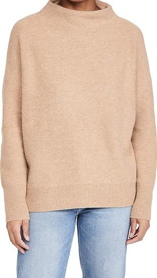 Vince Women's Boiled Cashmere Funnel Neck Pullover | Amazon (US)