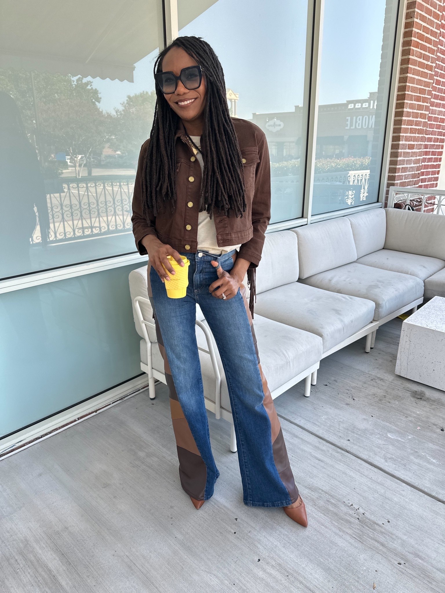 Fringe and leather? My go to fall combo!

#LTKSeasonal #LTKStyleTip #LTKOver40