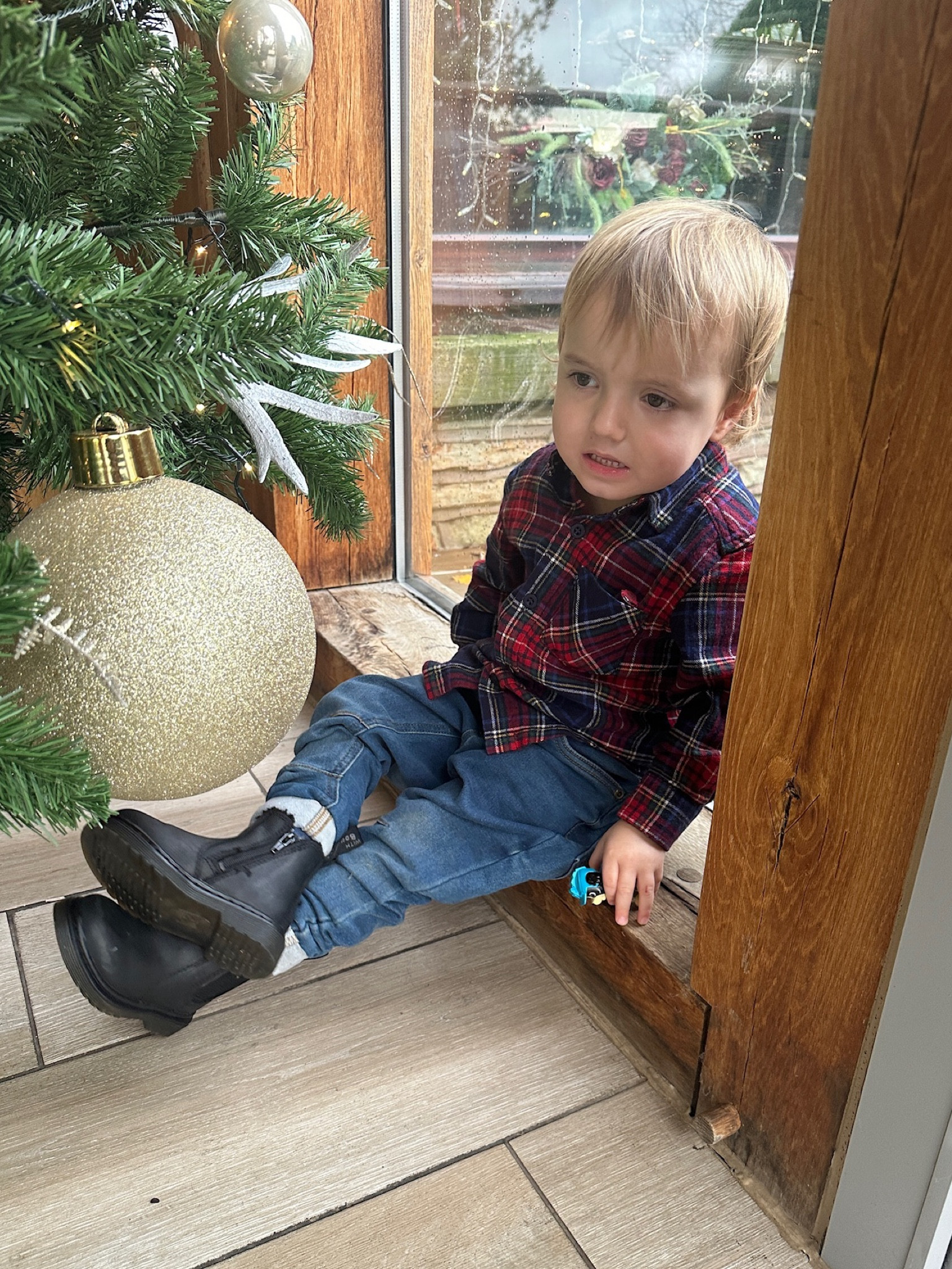 Boys festive outfit, Tu clothing, Sainsbury’s kids clothes, boys Dr Martens boots, kids outfit, boys boots 

#LTKSeasonal #LTKfamily #LTKkids