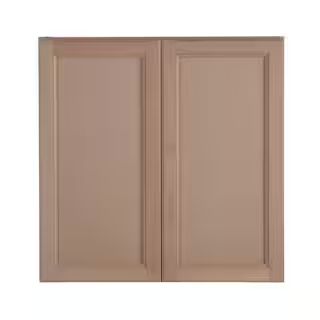 Hampton Bay Easthaven Shaker Assembled 30x30x12 in. Frameless Wall Cabinet in Unfinished Beech-EH... | The Home Depot