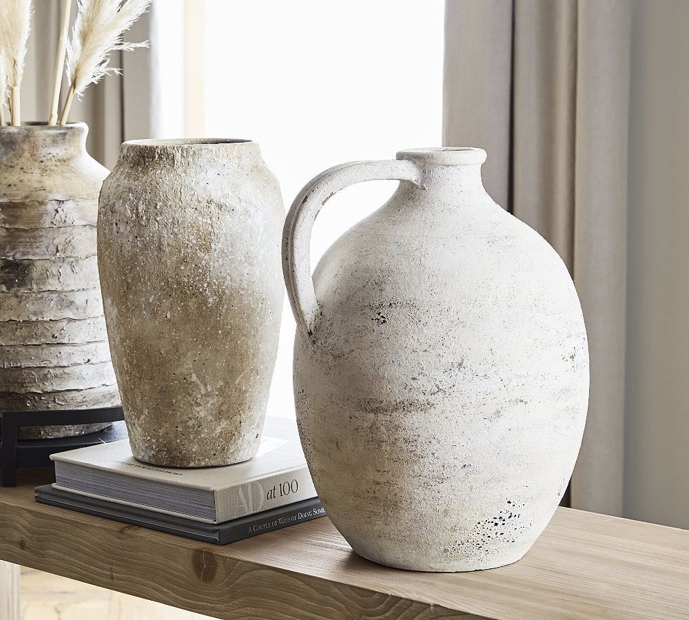 Artisan Handcrafted Terracotta Vase | Pottery Barn (US)