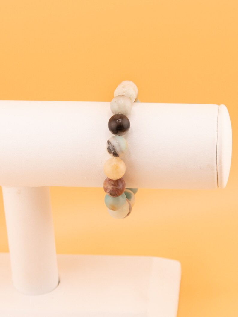 Grande Amazonite Gemstone Bracelet - Etsy | Etsy (US)