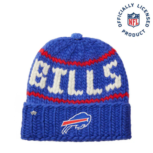BUFFALO BILLS LELE SADOUGHI X NFL ROYAL BLUE BEANIE | LELE SADOUGHI