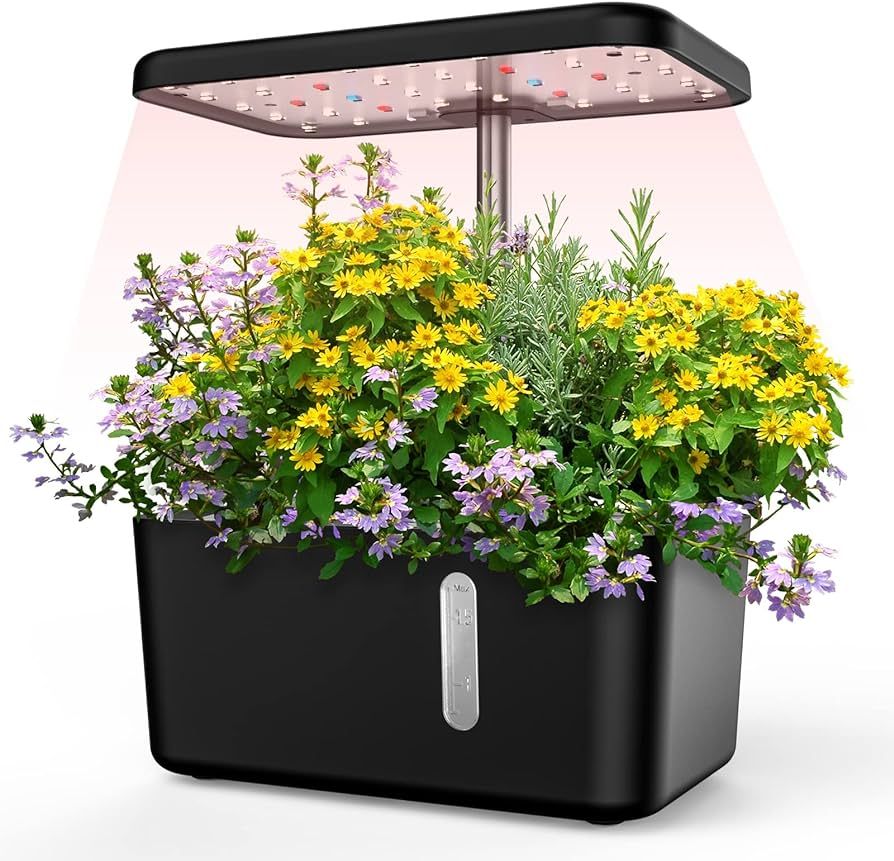 Garden hydroponic Growing System Indoor with 3 led Grow Light Modes,Indoor Grow Kitcan,be Used An... | Amazon (US)