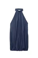 Short denim halter dress | PULL and BEAR UK
