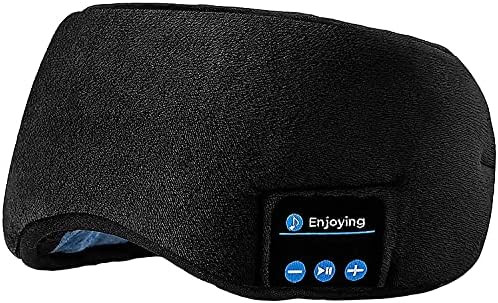 Sleep Headphones Bluetooth Eye Mask, Joseche Wireless Bluetooth 5.0 Headphones Music Travel Sleep... | Amazon (US)
