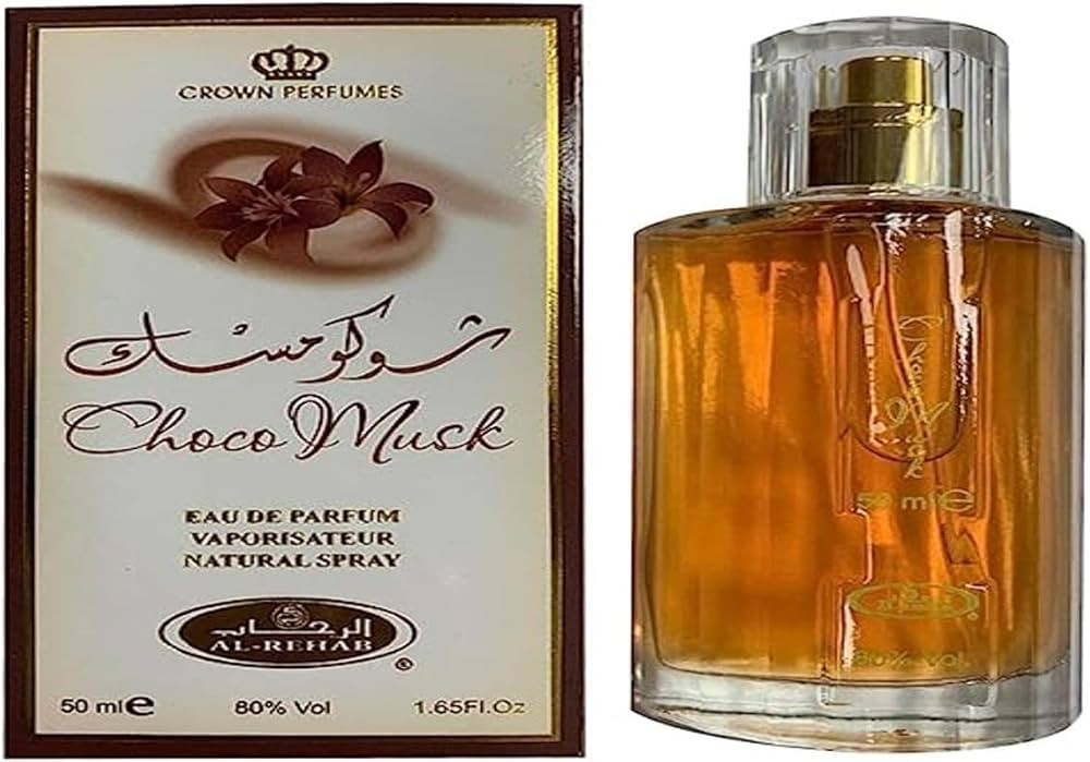 Choco Musk arabian Perfume spray - 50ml by Al Rehab by Crown perfumes | Amazon (US)
