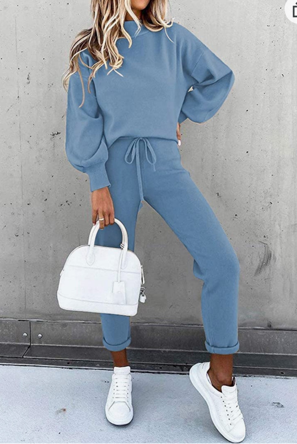 Love this baby blue set from amazon. This winter im loving all the comfy sweat sets

#LTKstyletip #LTKSeasonal #LTKunder50
