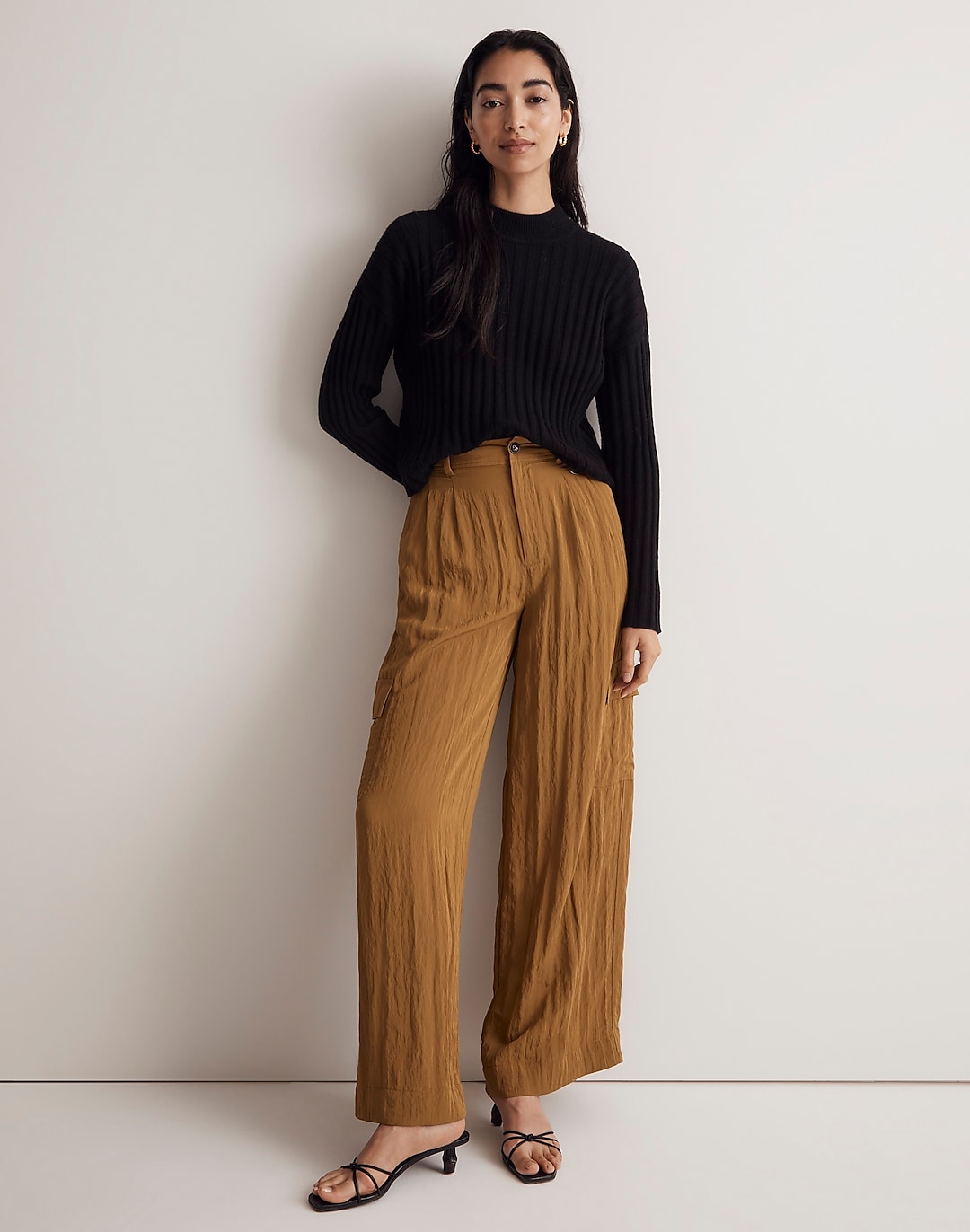 The Harlow Wide-Leg Cargo Pant | Madewell