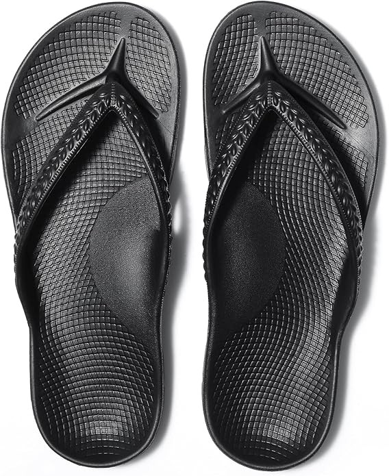Litfun Women's Arch Support Flip Flops for Plantar Fasciitis Orthopedic Thong Sandals Comfortable... | Amazon (US)