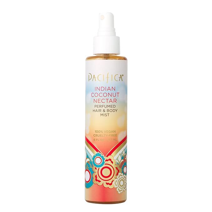Pacifica Beauty Indian Coconut Nectar Perfumed Hair & Body Mist, Indian Coconut Nectar, 6 Fl Oz (... | Amazon (US)