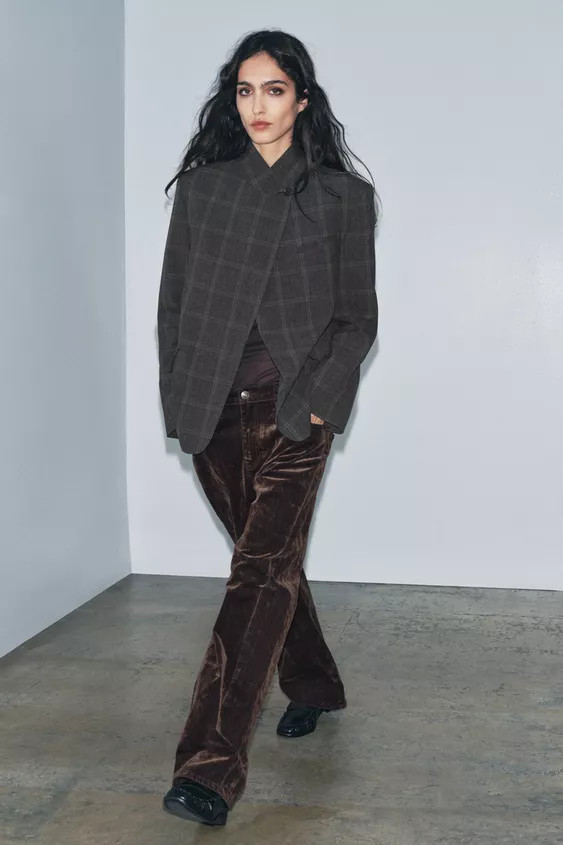 ZW COLLECTION LIMITED EDITION CHECK BLAZER | Zara UK