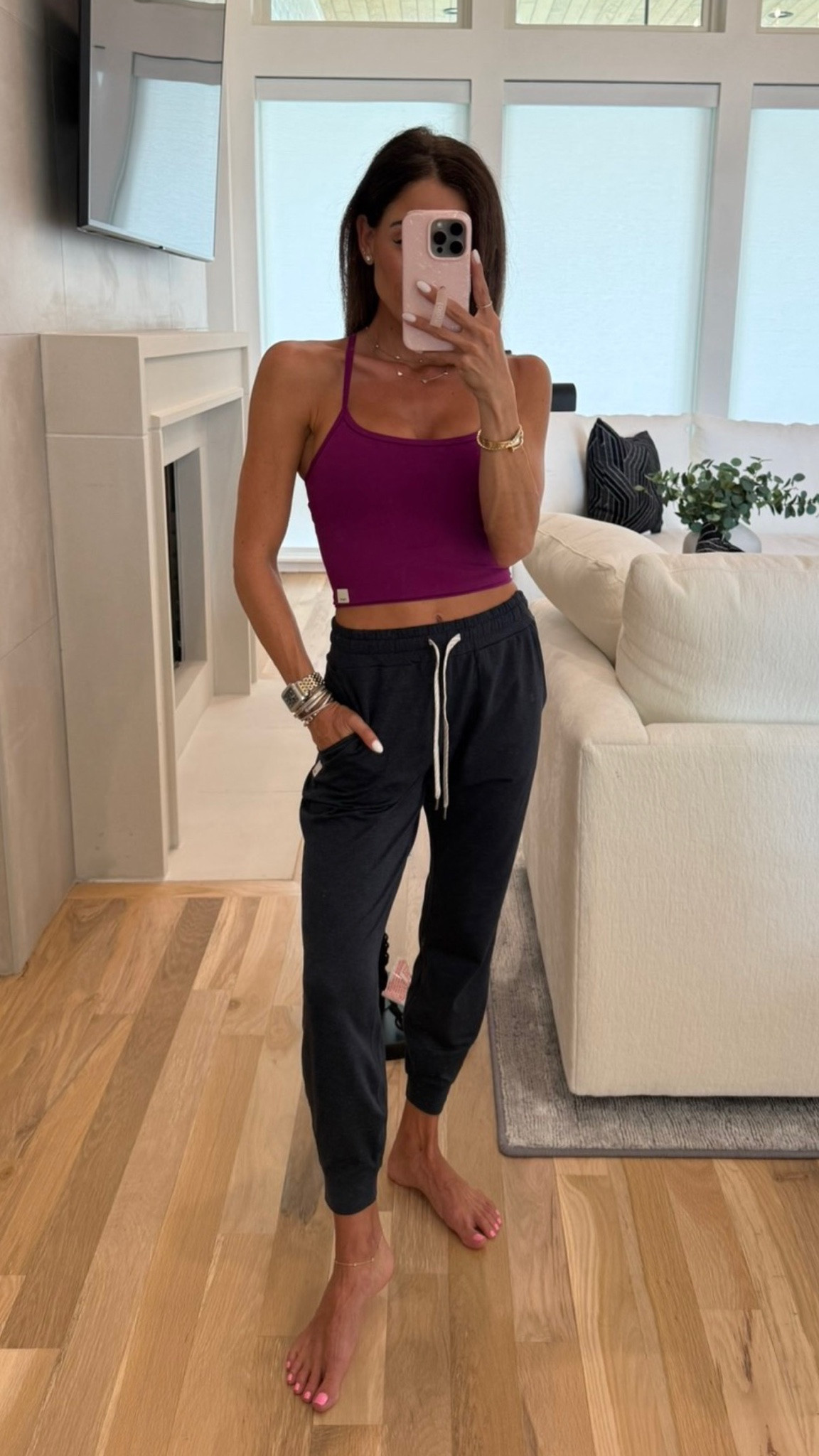 My favorite joggers and tank size xs

#LTKPetite #LTKActive #LTKSaleAlert