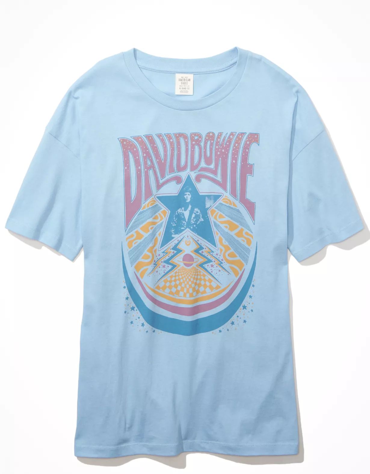AE Oversized David Bowie Graphic Tee | American Eagle Outfitters (US & CA)