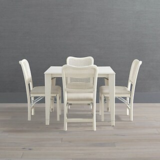 Square Folding Table with Set of 4 Chairs | Frontgate | Frontgate