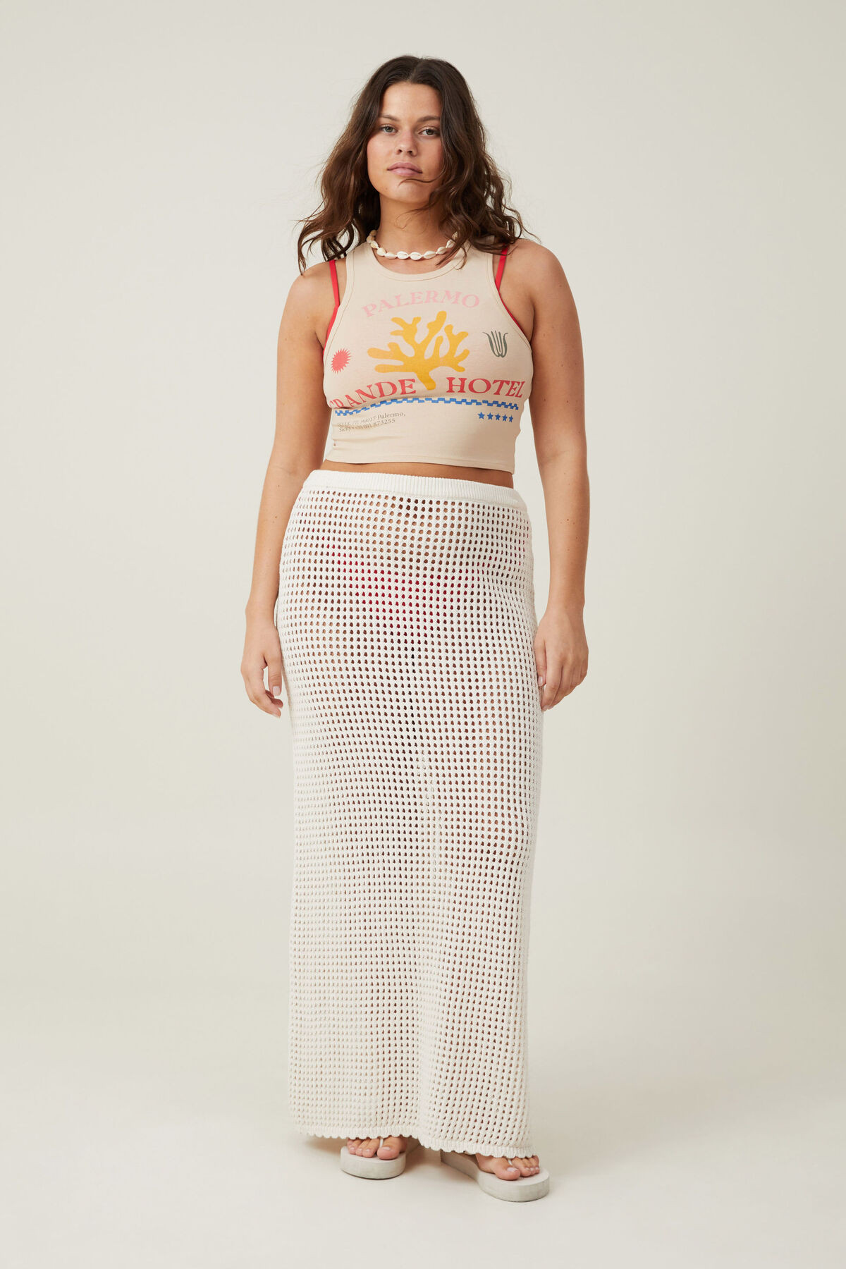 Stormy Crochet Maxi Skirt | Cotton On (UK)