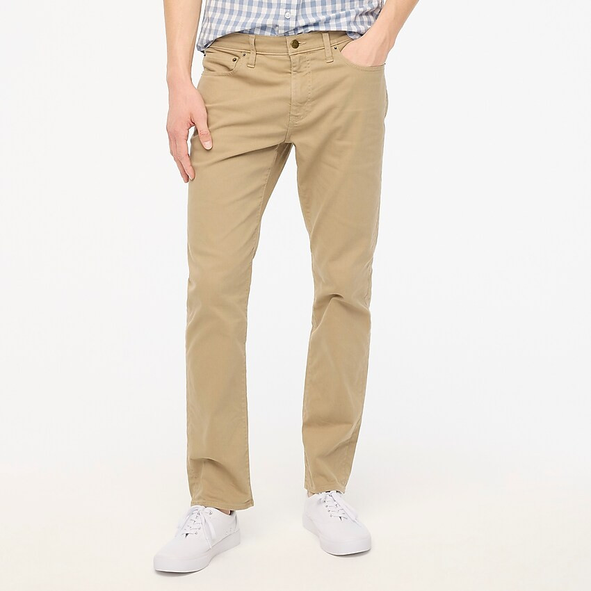 Slim-fit garment-dyed five-pocket pant | J.Crew Factory