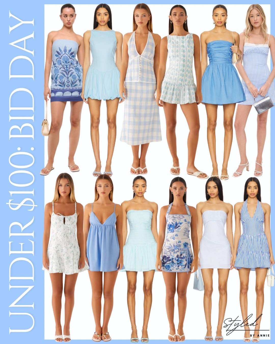 Last-minute Bid Day: Under $100

#bidday #bluedress #minidress #linendress #summerdress #revolve #gameday #bamarush #rushdress #college #under100 #sale #budget

#LTKStyleTip #LTKU #LTKFindsUnder100