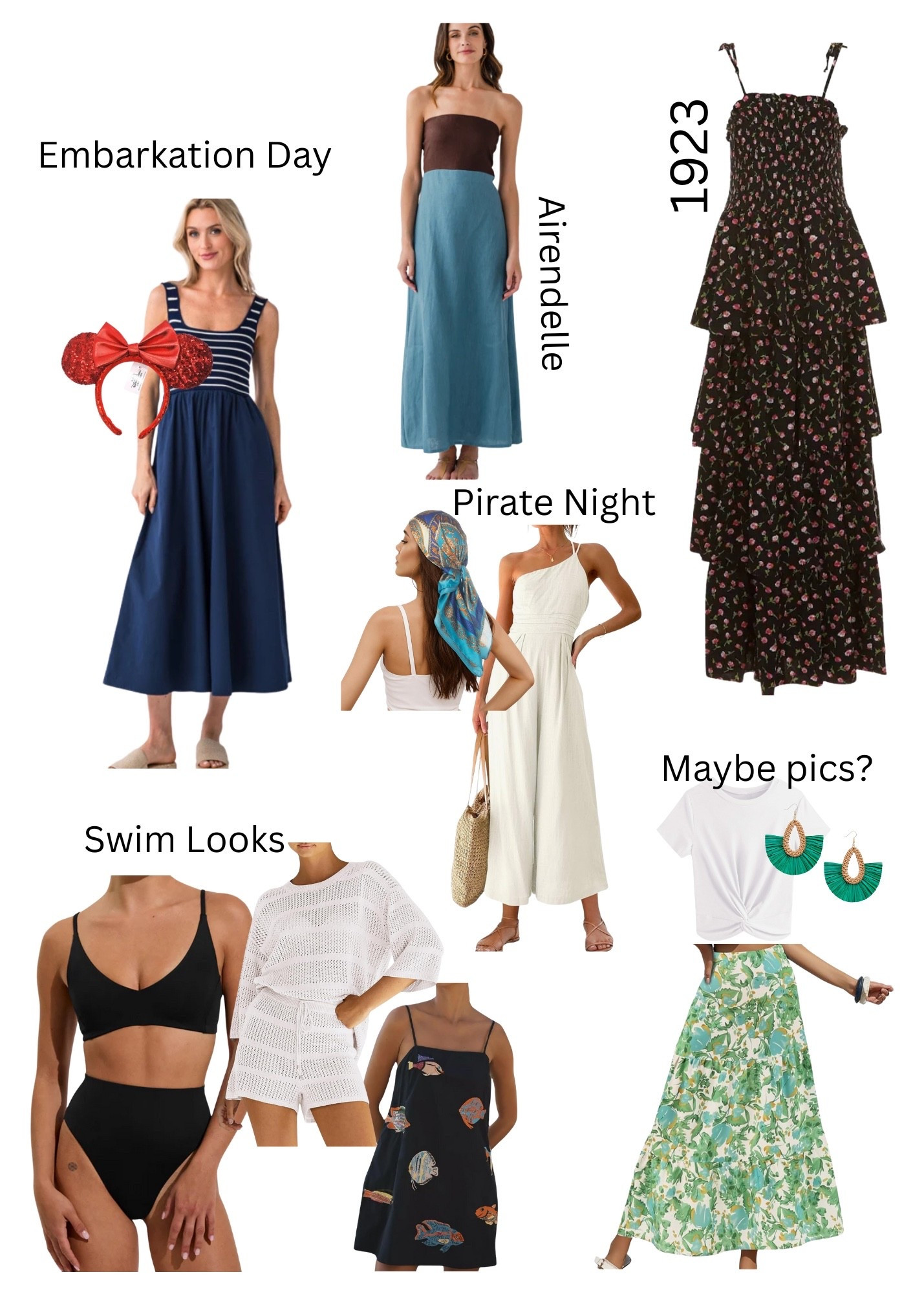 Cruise Outfits
Disney Cruise Outfits
Cruise Outfit ideas