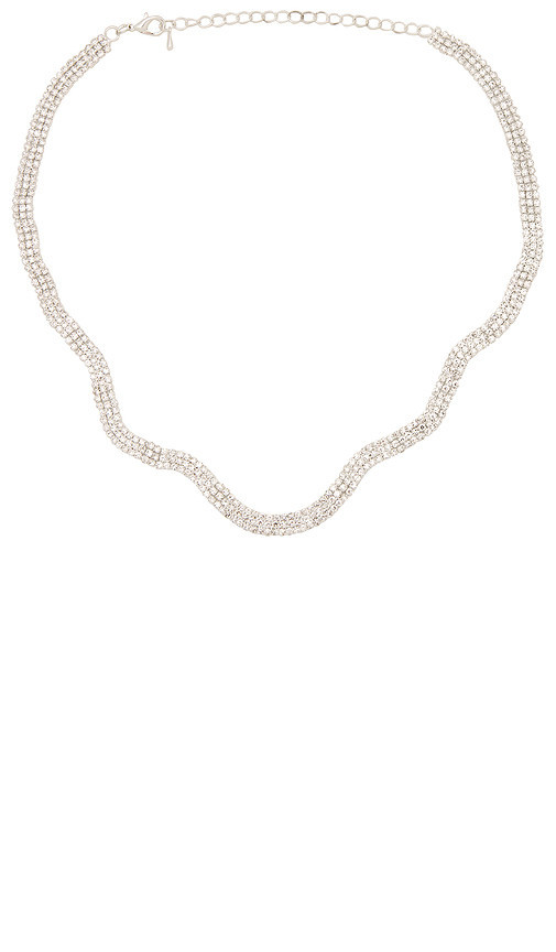 Amber Sceats Ariel Necklace in Metallic Silver. | Revolve Clothing (Global)