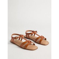 Strappy Ankle Sandal (WW) in Brown | Torrid (US & Canada)
