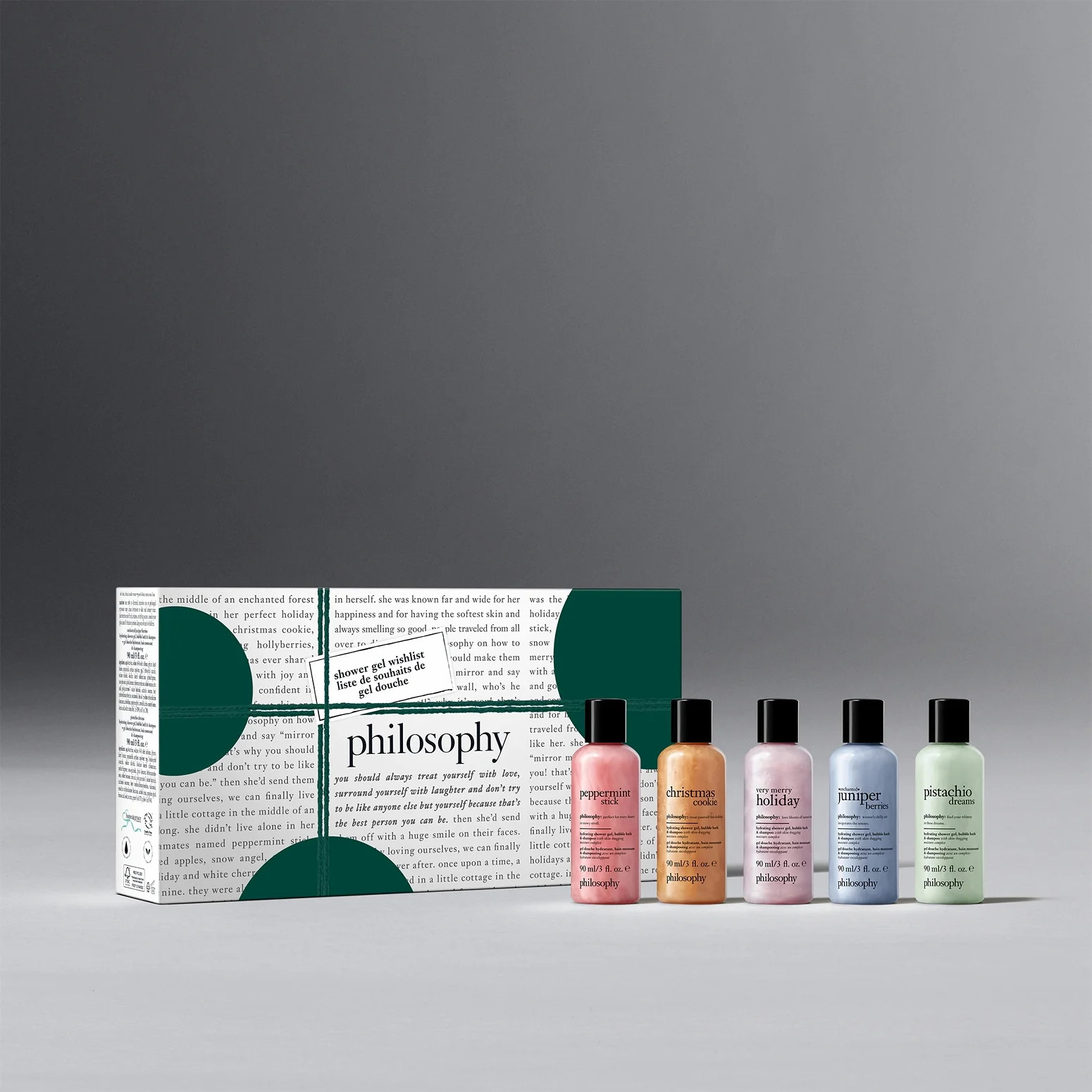 shower gel wishlist holiday gift set | Philosophy