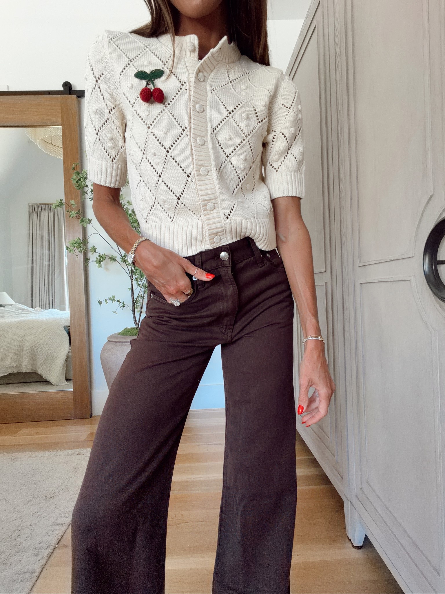 LTK x Madewell sale finds!! The cherry on this cardigan is such a fun detail!🍒

#LTKxMadewell #LTKootd #LTKSaleAlert