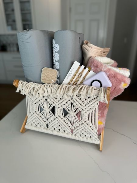 Give Mom the gift of pure relaxation this Mother's Day!! I put together these gifts using a boho magazine rack as a basket! You’ll find a great selection of gifts that are sure to leave mom relaxed and recharged!  Tap below to shop. #RelaxationGoals #TreatMom #MothersDayGiftIdeas #RelaxAndRecharge #MothersDayGifts #RelaxationEssentials

#LTKfindsunder50 #LTKhome #LTKGiftGuide
