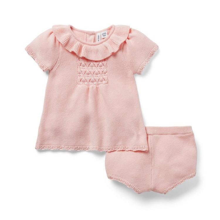 Baby Pointelle Sweater Matching Set | Janie and Jack