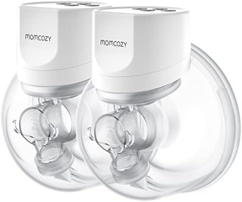 Momcozy S12 Pro Wearable Breast Pump, Double Hands-Free Pump with Comfortable Double-Sealed Flang... | Amazon (US)
