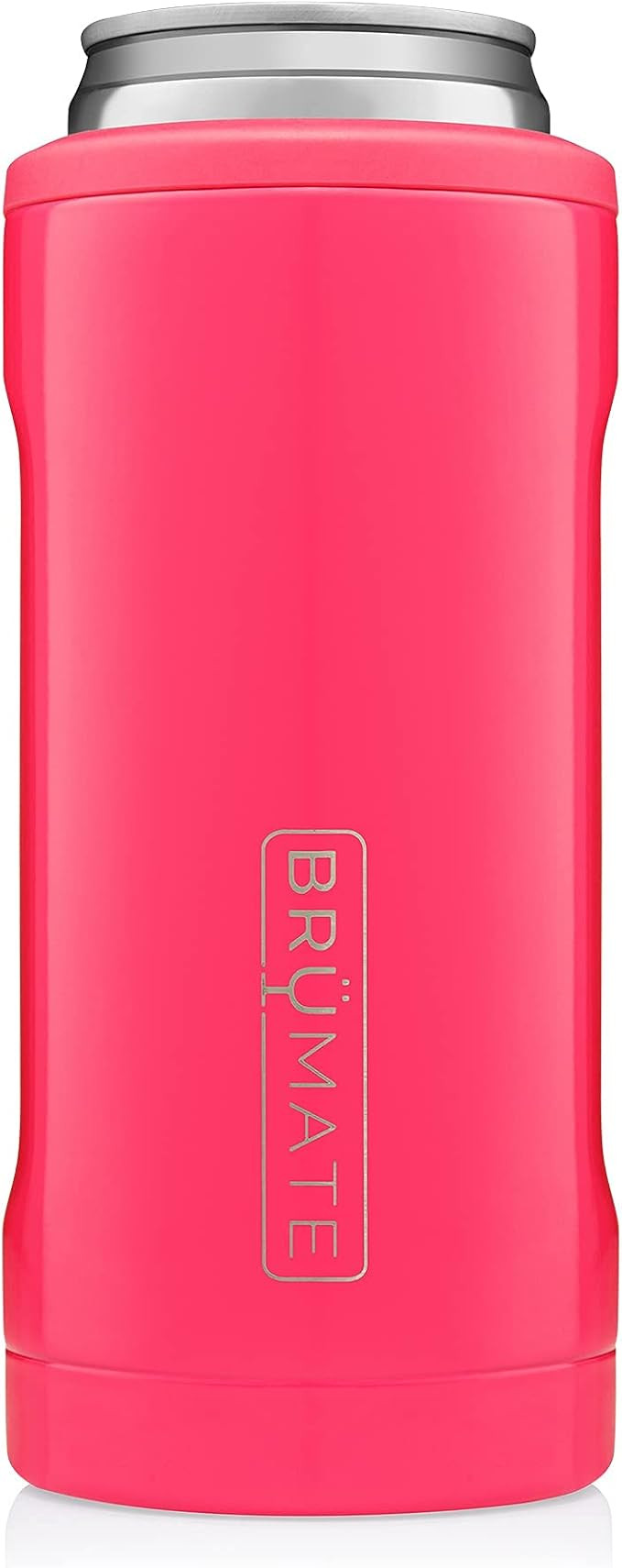 BrüMate Hopsulator Slim Double-walled Stainless Steel Insulated Can Cooler for 12 Oz Slim Cans (... | Amazon (US)