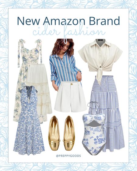 Shop this new brand on Amazon - Cider fashion! So many cute Grandmillennial pieces for summer.


#LTKMidsize #LTKStyleTip #LTKFindsUnder100